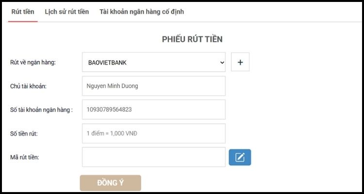 rút tiền tobet88